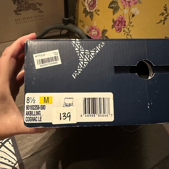 Anne Klein EUC Cognac Leather Ankle Boots - Picture 9 of 10